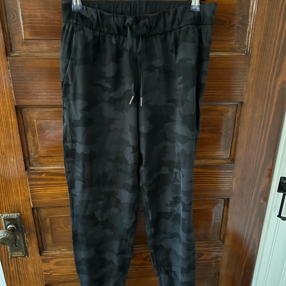 Lululemon Athletica Black Track Pants Joggers